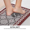 Heavy Duty PVC Design Cushioned Anti-Fatigue Kitchen Mat Waterproof Non-Slip Ergonomic Comfort Rug
