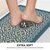 Heavy Duty PVC Design Cushioned Anti-Fatigue Kitchen Mat Waterproof Non-Slip Ergonomic Comfort Rug