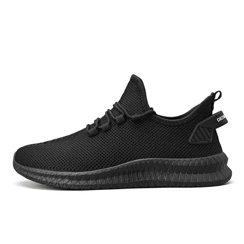 Summer Mesh Men Shoes Breathable Mens Sneakers Trendy Lightweight Walking Big Size Man Tenis Shoes Zapatillas Hombre
