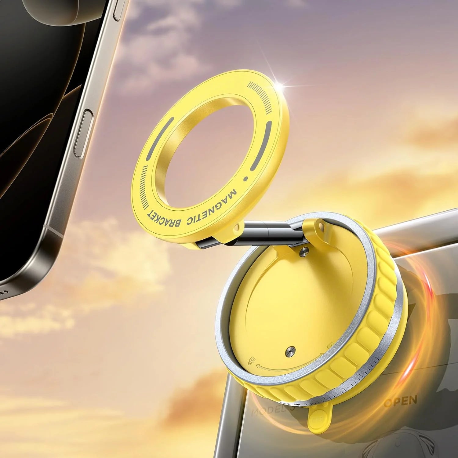 “360° Foldable Magnetic Phone Holder”