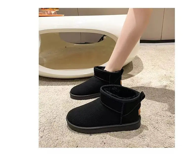 New Winter Women Snow Boots warm Thick cotton shoes Women Casual Waterproof short boots Comfortable anti-skid Flat Botas Zapatos