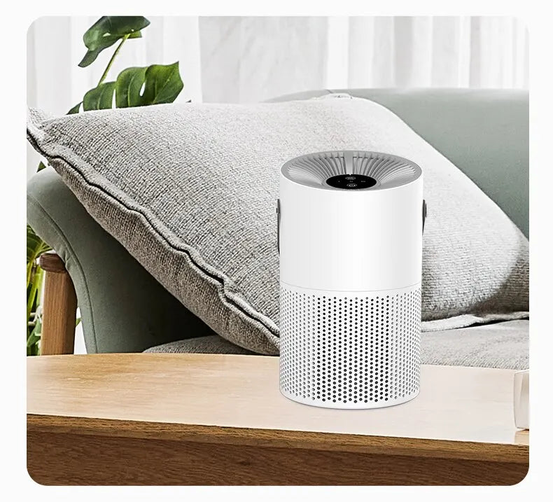 Multifunctional Desktop Air Purifier Remove Formaldehyde H13 HEPA Filter UVC Car Air Purifiers for Bedroom Home