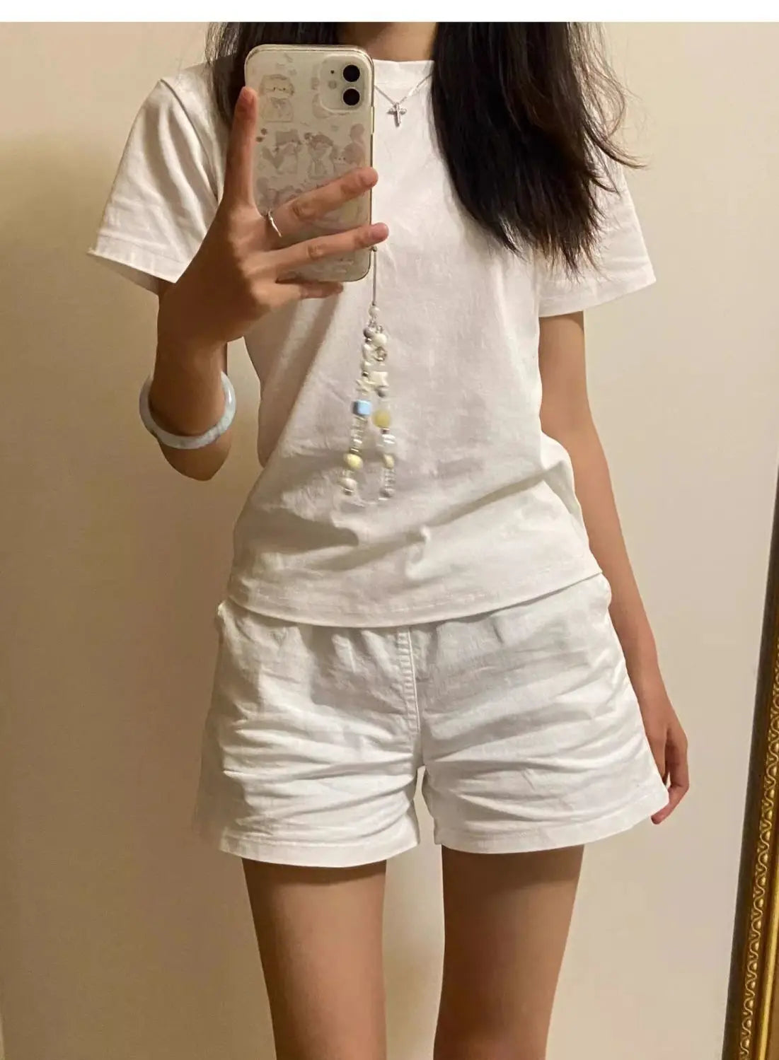 Women Shorts White Shorts Women Harajuku Elegance High Waisted Shorts A Line Slim Casual Hot Girl Straight Pants Sexy Shorts