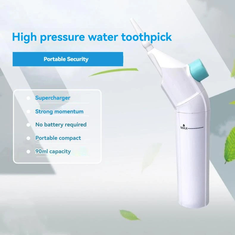 “AquaSmile Irrigator – Portable & Powerful”