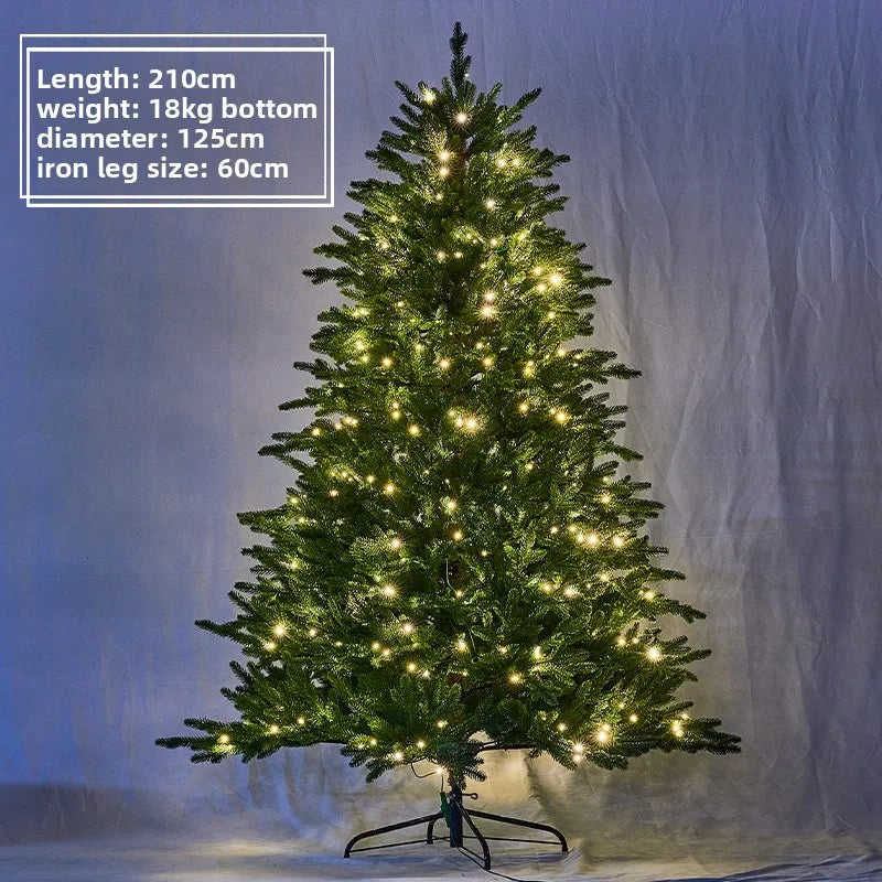 Christmas tree - Pure white encrypted simulation of a bare tree - Large high-end Christmas decoration item