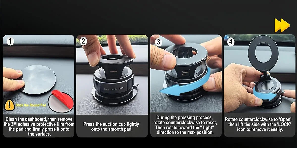 “360° Foldable Magnetic Phone Holder”