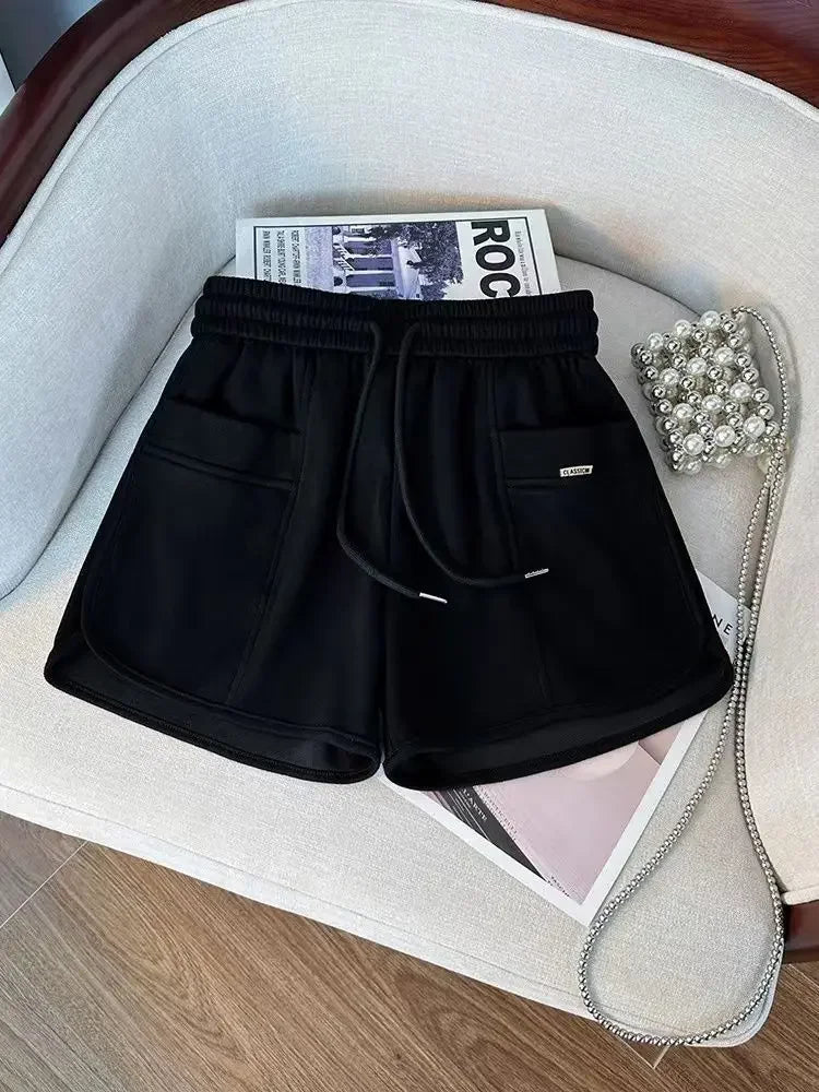 Short Pants Woman Casual Jorts Shorts for Women Elastic Waist Youthful Y2k Harajuku Hot Classic XXL Korean Style Aesthetic XL