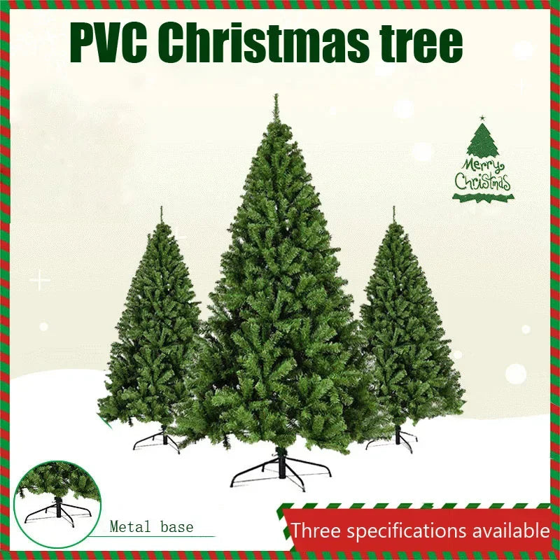 2.1/1.8M Christmas Tree Decoration Artificial Christmas Tree Decoration Tree New Year Decor Party Supplies For Hotel Mall Family