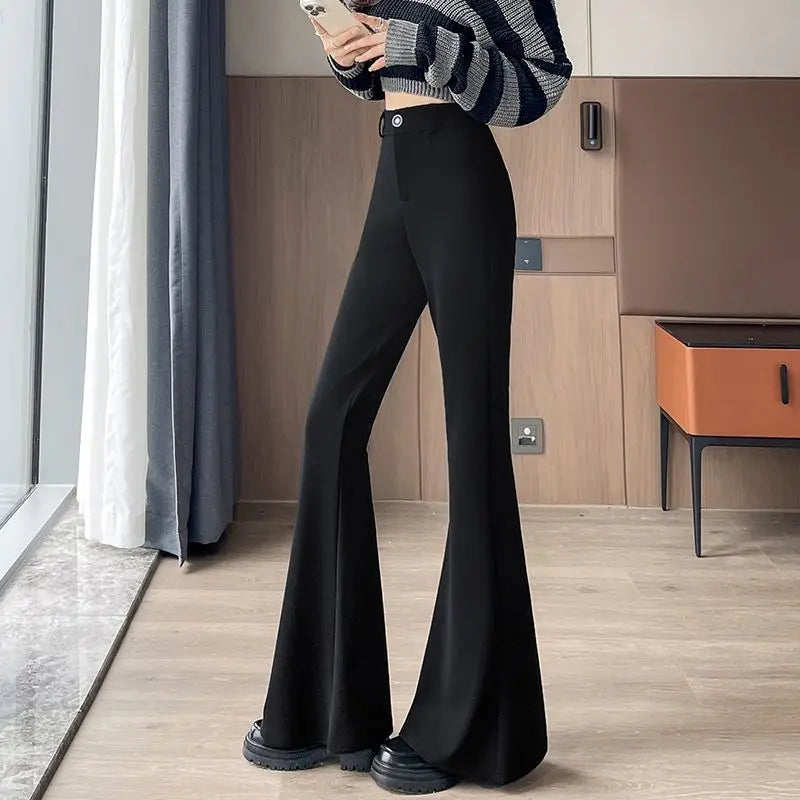 Small Flare-bottom Pants for Women&