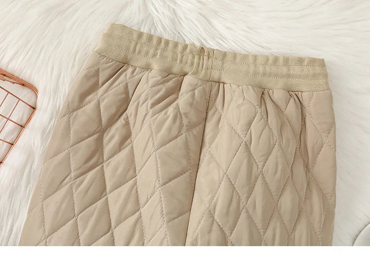 Winter Down Cotton Ultra-light 4XL Jogging Pant Women&
