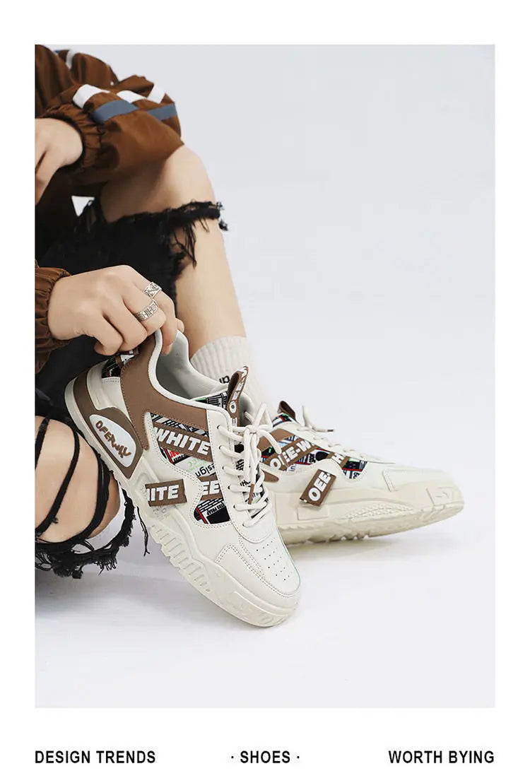 Sneakers for Men Trend Casual Shoes Men Autumn Winter Skateboard Shoes High Top Man Cotton Shoes Designer 2024 Luxury Mens Boots