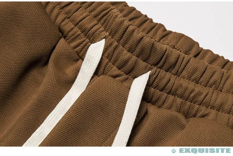 Short Sleeve High-Neck Top & Shorts