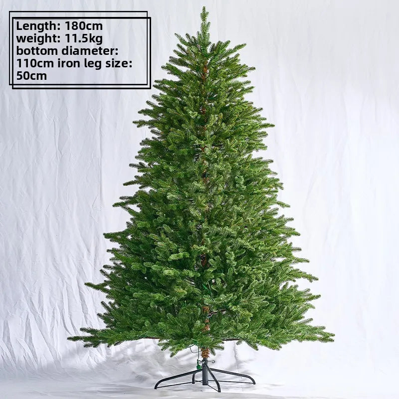 Christmas tree - Pure white encrypted simulation of a bare tree - Large high-end Christmas decoration item