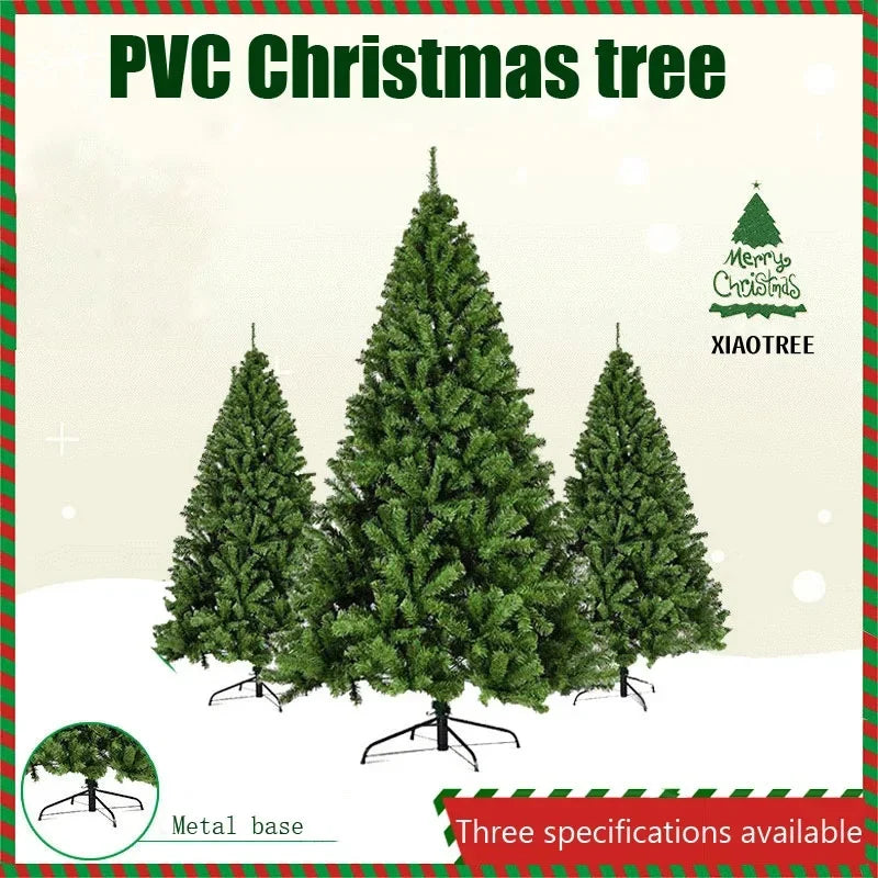 2.1/1.8M Christmas Tree Decoration Artificial Christmas Tree Decoration Tree New Year Decor Party Supplies For Hotel Mall Family