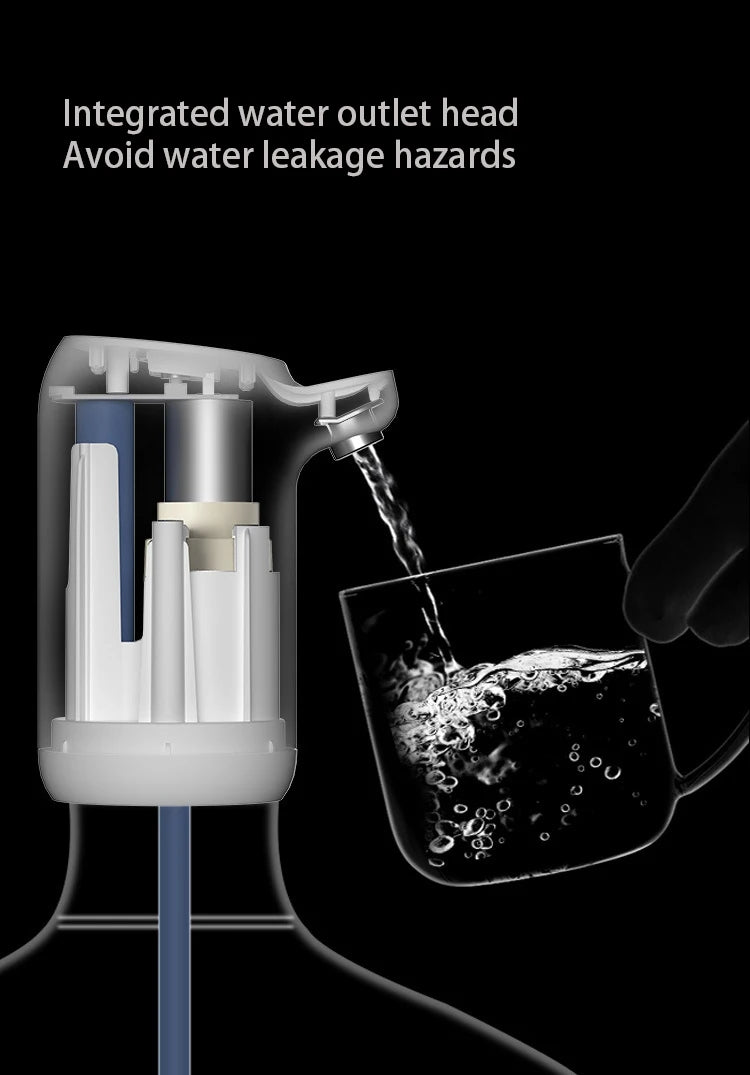 Electric Automatic Drinking Water Pump USB Charge Water Dispenser Bottle Pump Portable Mini Barreled Water Bottle Pump for Home