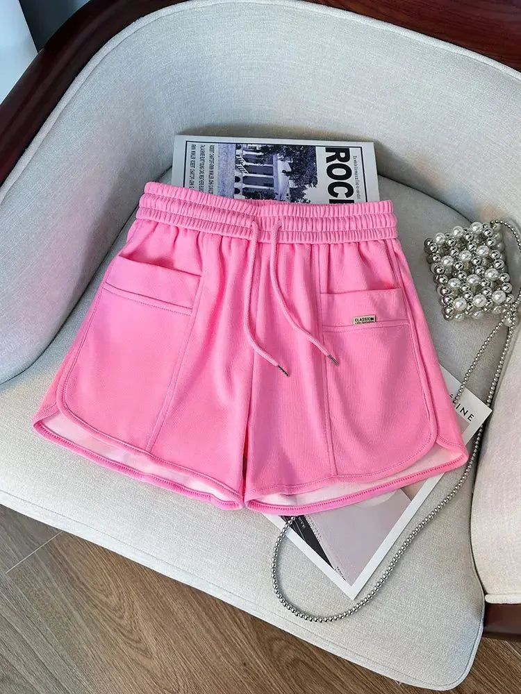 Short Pants Woman Casual Jorts Shorts for Women Elastic Waist Youthful Y2k Harajuku Hot Classic XXL Korean Style Aesthetic XL
