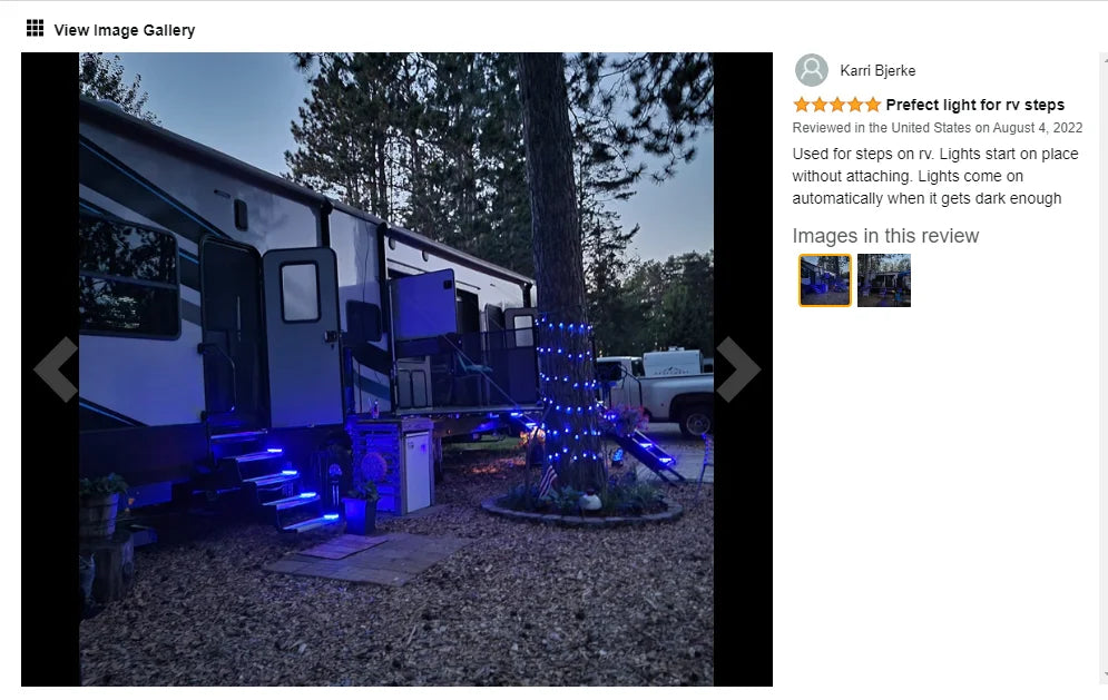 4 Pack Solar Ground Step Lights Waterproof IP68 Auto On/OFF Led Solar Light for Railing Stairs Yard Patio Pathway Driveway Lamp