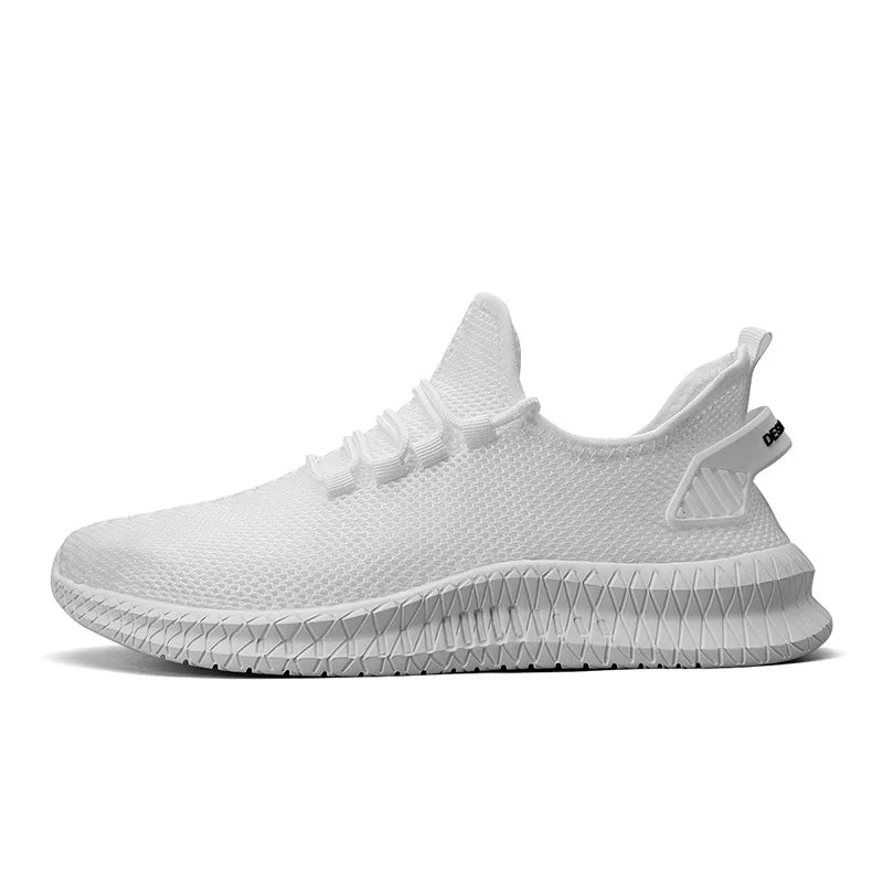 Summer Mesh Men Shoes Breathable Mens Sneakers Trendy Lightweight Walking Big Size Man Tenis Shoes Zapatillas Hombre