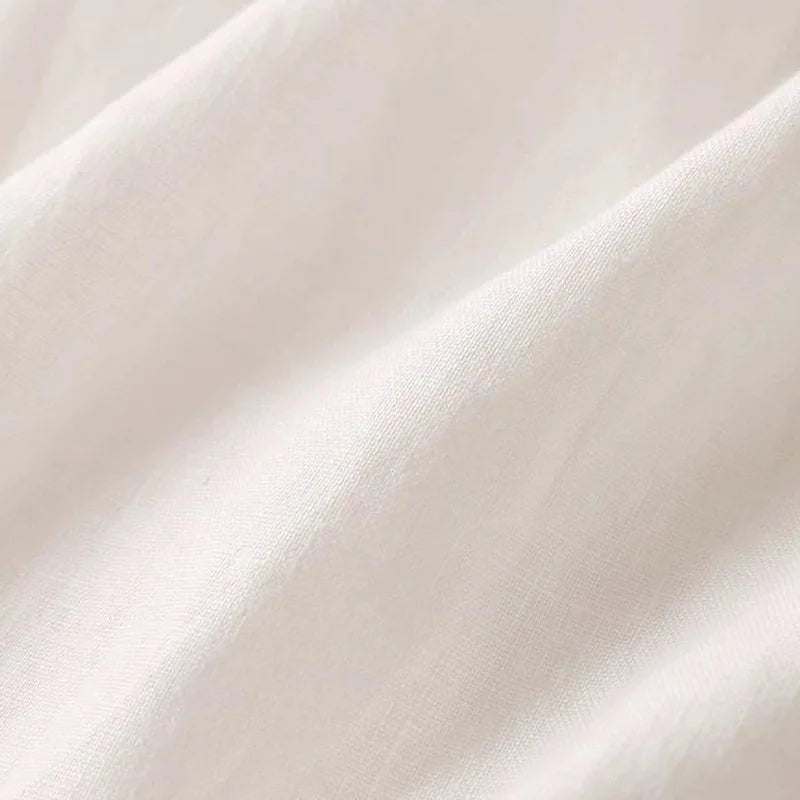 Fashion Full Length Casual Pants for Women Cotton Linen Wide Leg Pants Solid Summer Pants Female Loose High Waist Straight Trous