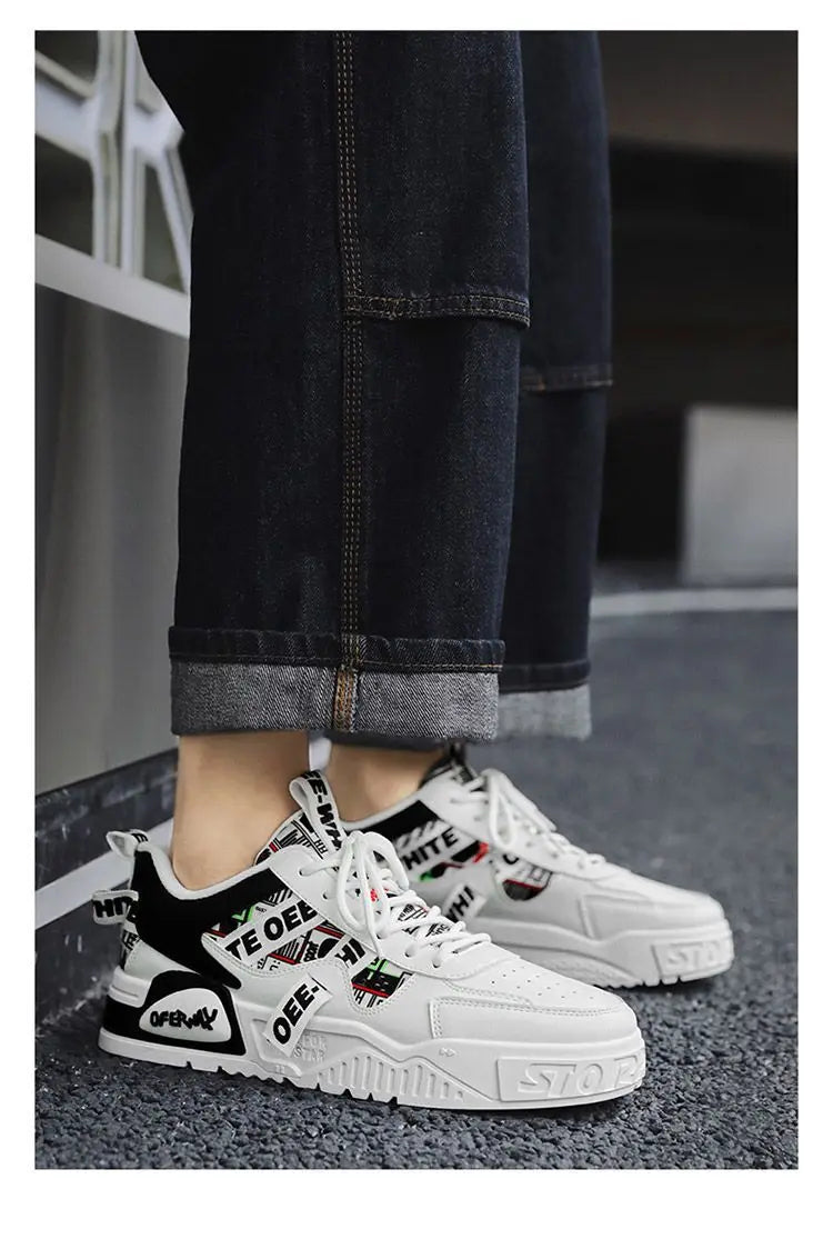 Sneakers for Men Trend Casual Shoes Men Autumn Winter Skateboard Shoes High Top Man Cotton Shoes Designer 2024 Luxury Mens Boots