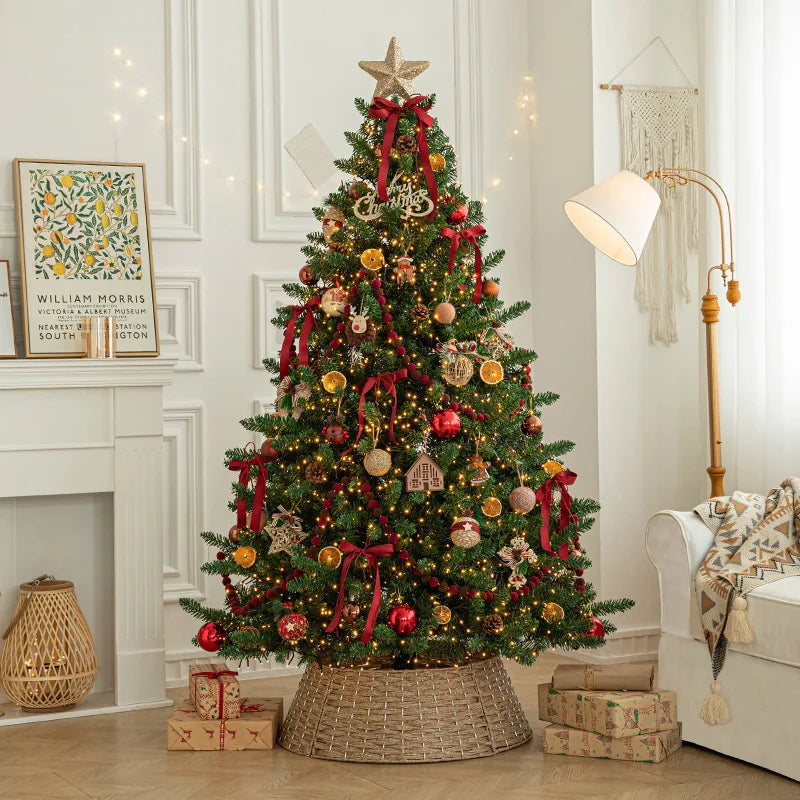 Luxury Large Christmas Tree Package Tree Glowing Floor Decoration Shopping Mall Home Christmas Decorations Christmas Ornaments