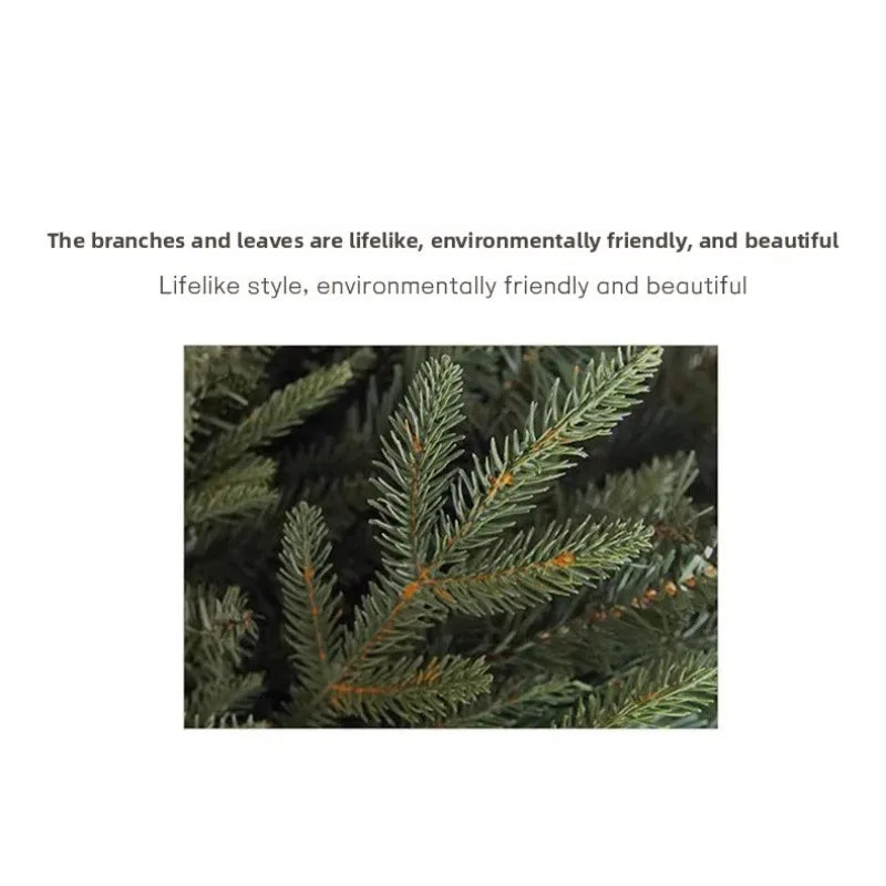 New Large Christmas Tree Christmas Decorations PE Christmas Tree with Lights Christmas Tree