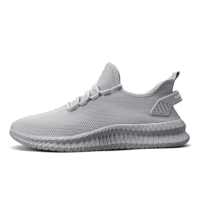 Summer Mesh Men Shoes Breathable Mens Sneakers Trendy Lightweight Walking Big Size Man Tenis Shoes Zapatillas Hombre