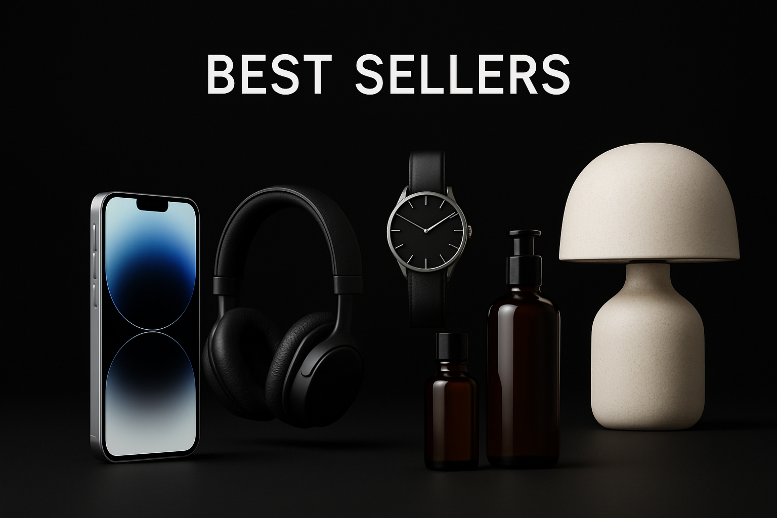 TOP PRODUCTS BLACK BACLGROUND