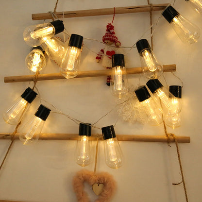 4.5M-12M LED Solar String Fairy Lights Waterproof Patio For Christmas Outdoor Party Decoration Holiday Garland Garden Lamps