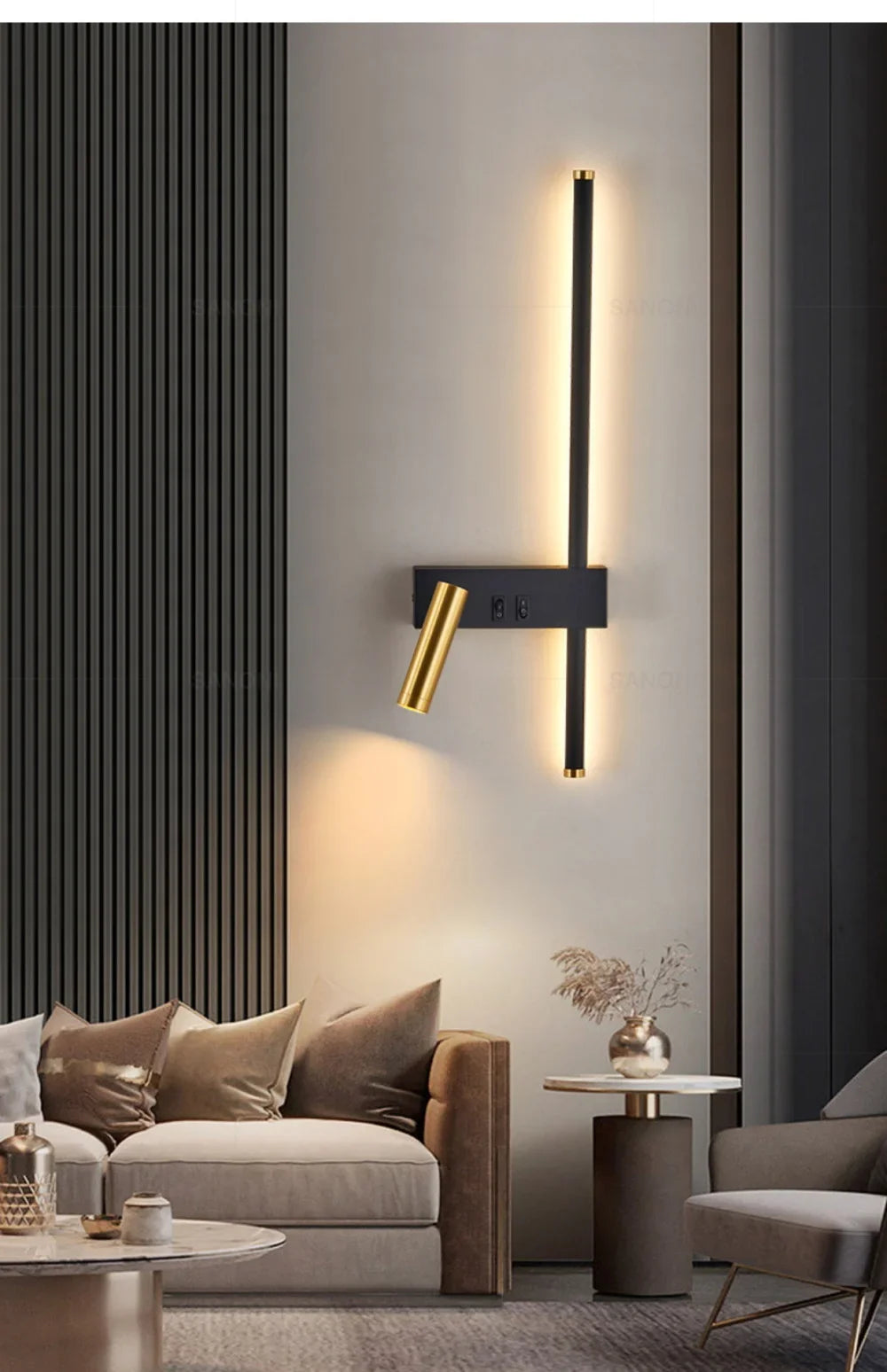 Modern Adjustable LED Wall Sconce For Bedroom Bedside Living Sofa Background Wall Lamp Luster  Lighting Fixture Home Decoratioan