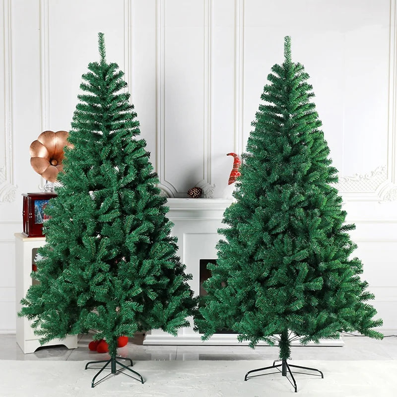 2.1/1.8M Christmas Tree Decoration Artificial Christmas Tree Decoration Tree New Year Decor Party Supplies For Hotel Mall Family