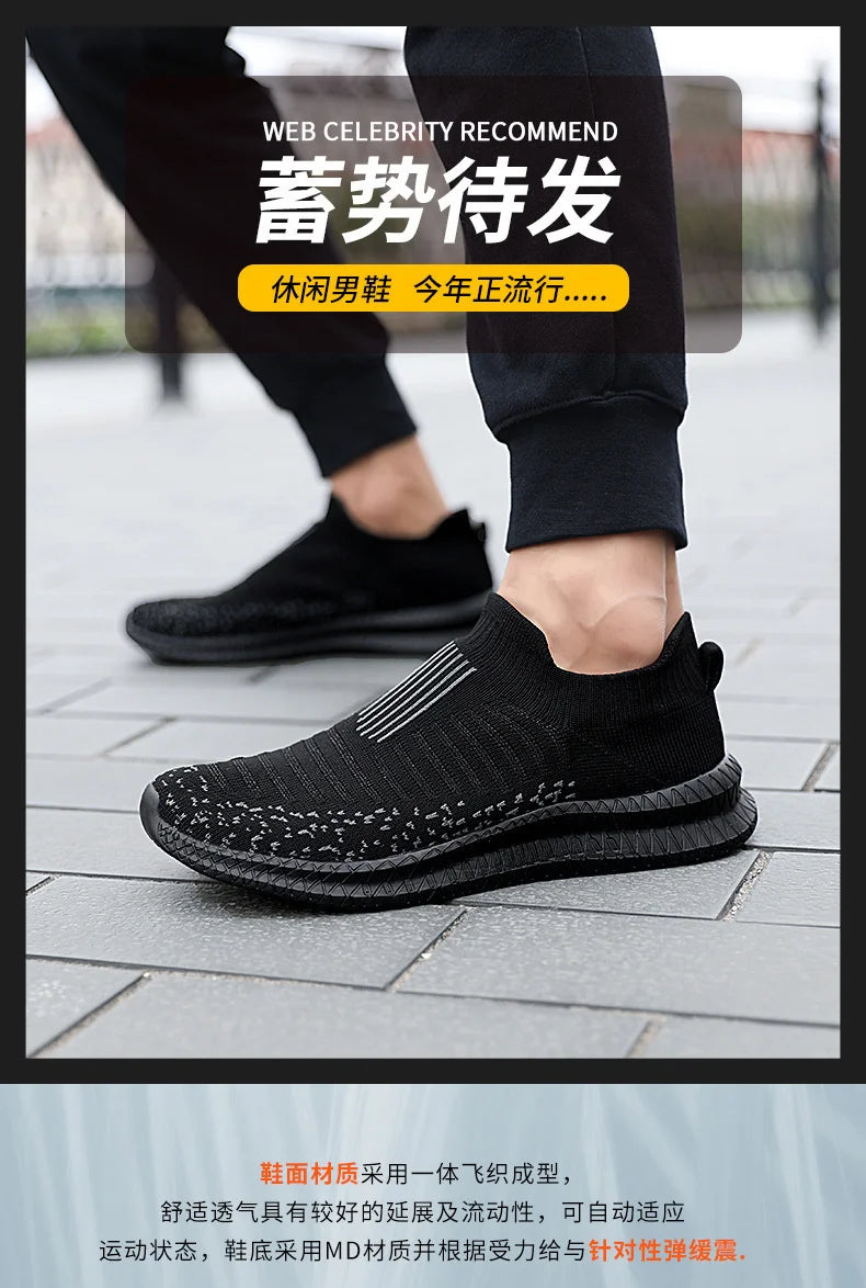 New 2022 Summer Shoes For Men Loafers Breathable Men&