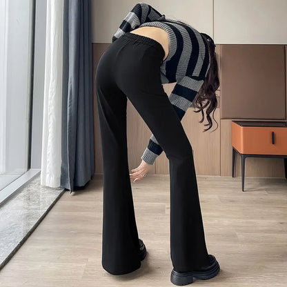 Small Flare-bottom Pants for Women&