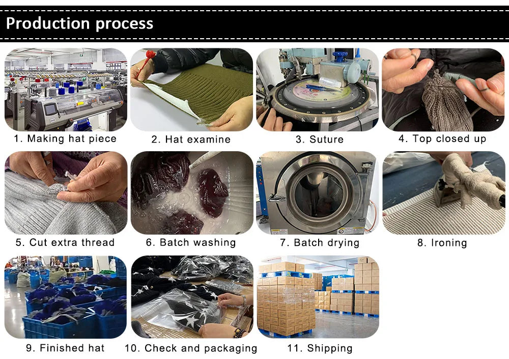 Winter Silk Satin Lined Beanie Hats Women Men Unisex Thick Chunky Cap Striped Warm Soft High Quality Cashmere Knitted Beanie Hat