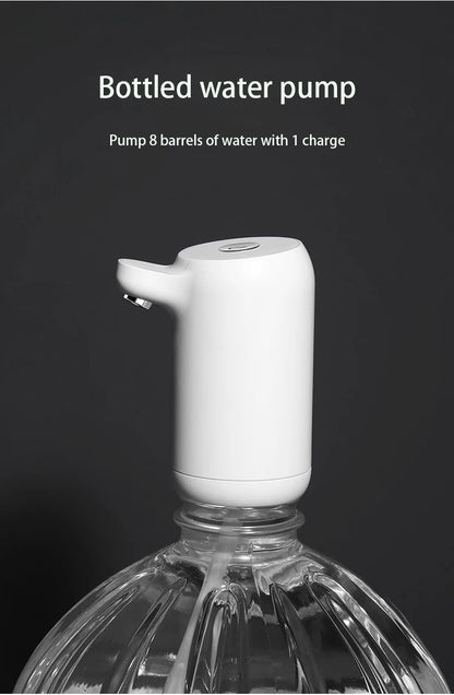 Electric Automatic Drinking Water Pump USB Charge Water Dispenser Bottle Pump Portable Mini Barreled Water Bottle Pump for Home