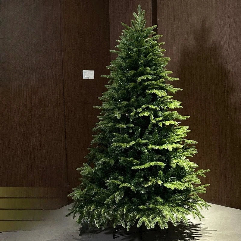 New Large Christmas Tree Christmas Decorations PE Christmas Tree with Lights Christmas Tree