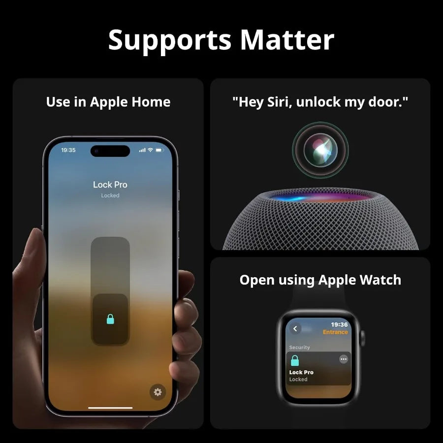 “SmartLock Pro – Keyless Touch &amp; Fingerprint”