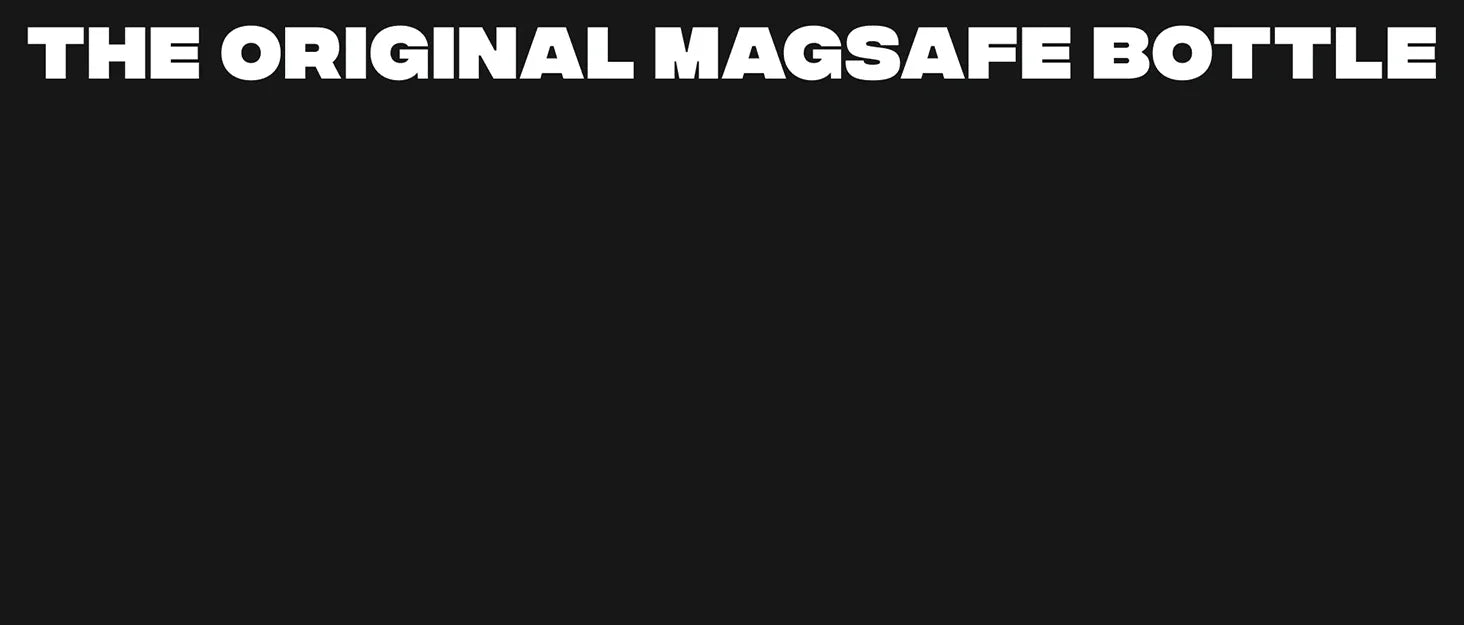 2024 720ml Unique Magnet Water Bottle 304 Stainless Steel Insulated Magsafe Water Bottle with Magnetic Cell Phone Holder