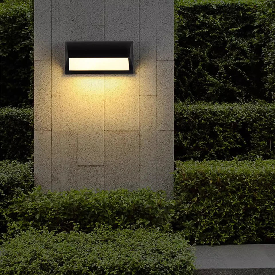 LED Wall Light Motion Sensor light AC85-265V 30W 16W 12W Waterproof Surface Mounted Indoor Wall Lamps Living Room Porch Outdoor