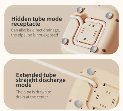 9L Portable Washing Machine Large Capacity Clothes Spin Dryer Bucket Travel Underwear Socks Ultrasonic Mini Washer