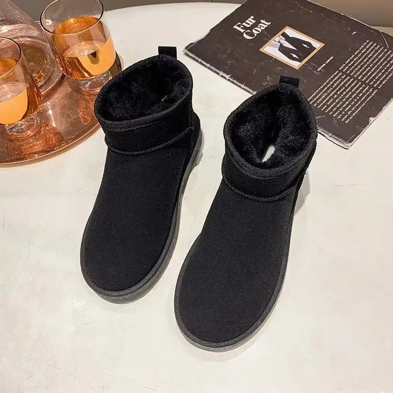 New Winter Women Snow Boots warm Thick cotton shoes Women Casual Waterproof short boots Comfortable anti-skid Flat Botas Zapatos