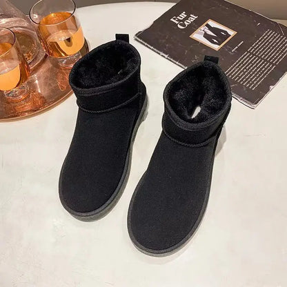 New Winter Women Snow Boots warm Thick cotton shoes Women Casual Waterproof short boots Comfortable anti-skid Flat Botas Zapatos