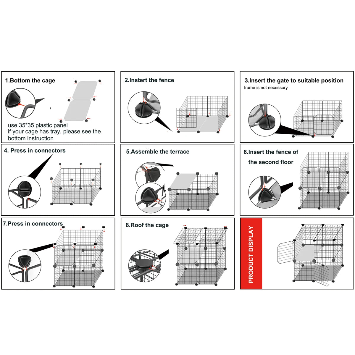 Cat Nest for All Seasons, Semi-Enclosed, Safe, Large Cat Nest Room, Cool and Cool in Summer