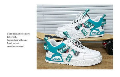 Sneakers for Men Trend Casual Shoes Men Autumn Winter Skateboard Shoes High Top Man Cotton Shoes Designer 2024 Luxury Mens Boots