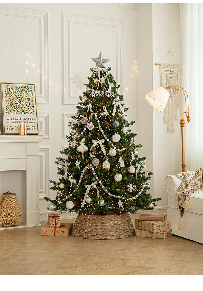 Luxury Large Christmas Tree Package Tree Glowing Floor Decoration Shopping Mall Home Christmas Decorations Christmas Ornaments