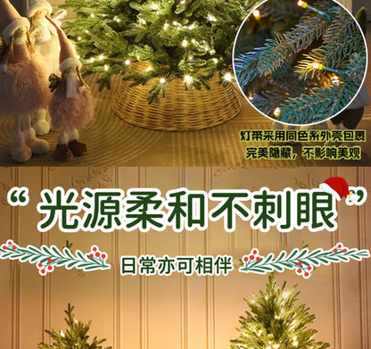 Christmas tree - Pure white encrypted simulation of a bare tree - Large high-end Christmas decoration item