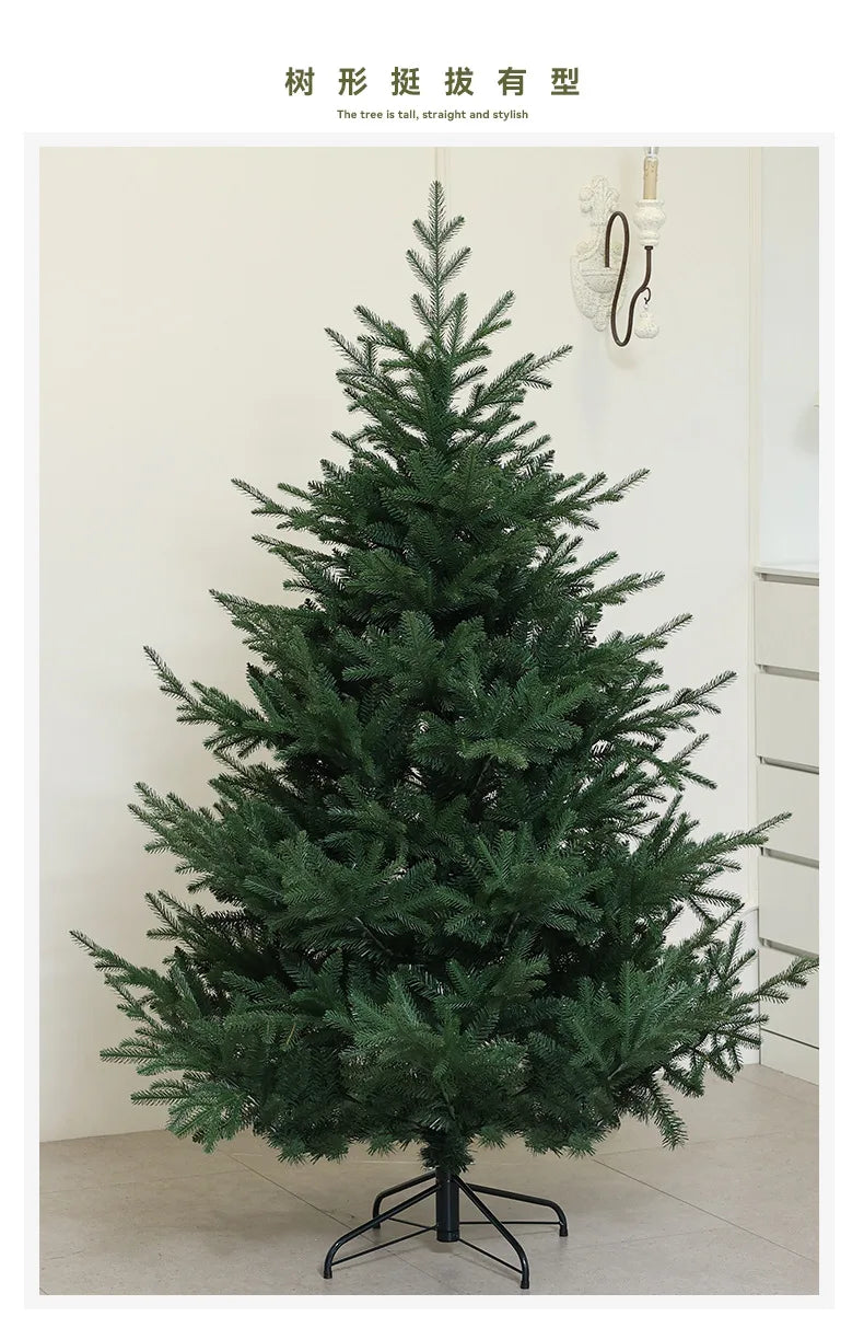 Christmas encryption PE fir Christmas tree with multiple sizes to choose from, home shopping mall hotel scene decoration