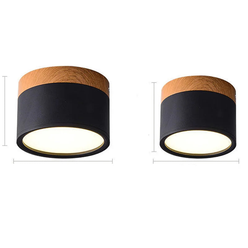 LED Surface Mounted Ceiling Downlight Nordic Spot light for indoor Foyer,Living Room Downlight Dimmable 5W 7W 9W12W 15W 110V220V