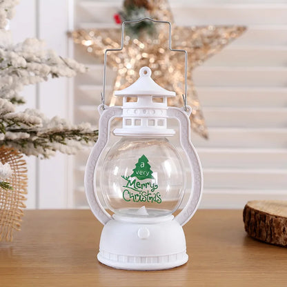 Christmas Decorations LED Lantern Lights Santa Claus Merry Christmas Home Decorations Santa Claus New Year Gifts Night Light