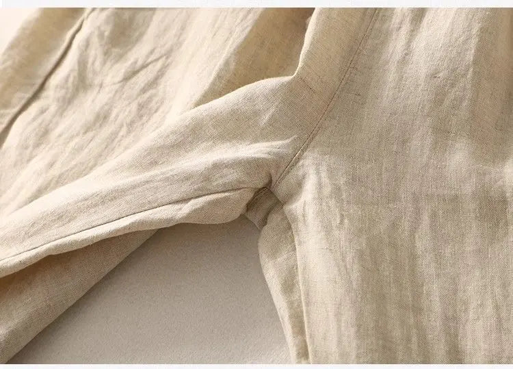 Loose Harem Pants Casual Versatile Fashion Cotton Linen Women&